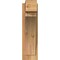Ekena Millwork Thorton Block Rough Sawn Outlooker, Western Red Cedar, 6"W x 14"D x 22"H OUT06X14X22THR05RWR - alternate 3